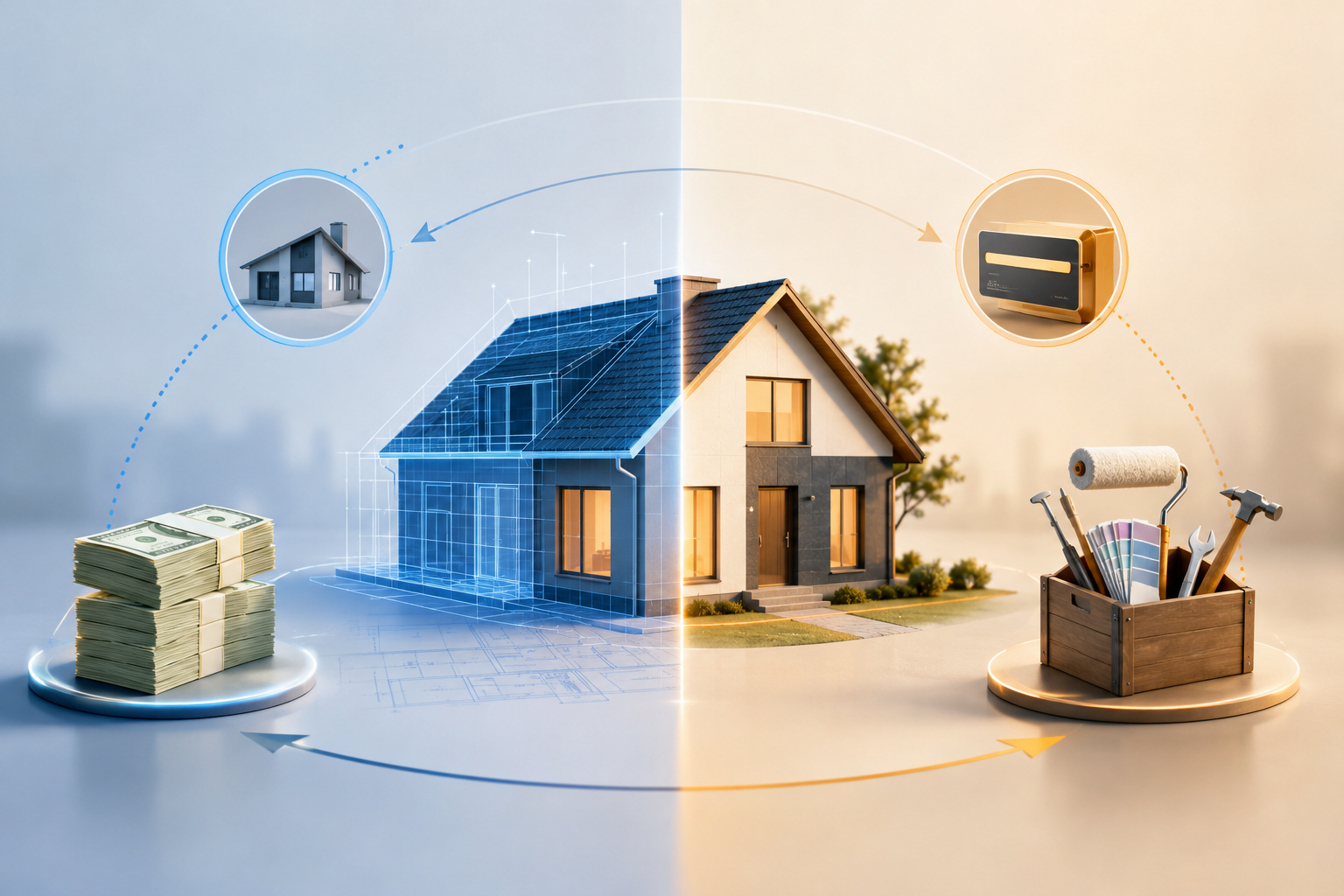 Cash out refinance vs HELOC: which is better for home improvements?