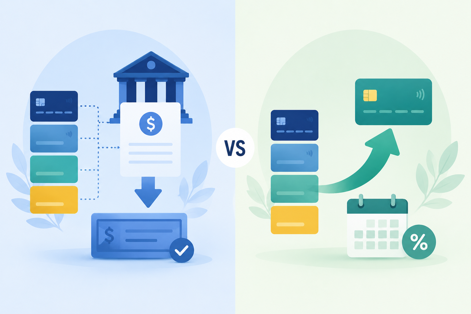 Debt consolidation loan vs balance transfer: how to choose the right payoff strategy